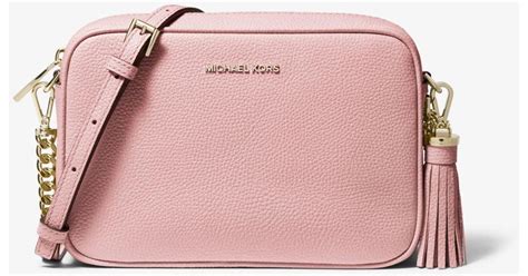 michael kors ginny leather crossbody|Michael Kors Crossbody wallet bag.